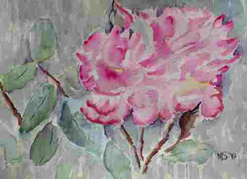 Rose Time
Watercolor 11x14"